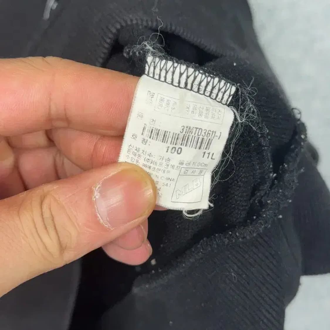 MLB 피츠버그 블랙 맨투맨 L 상품이미지4