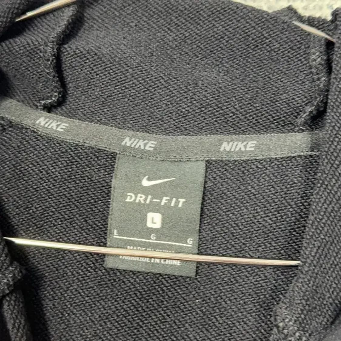 나이키 드라이핏 빅스우시 프린팅 블랙 후드티 L 상품이미지3