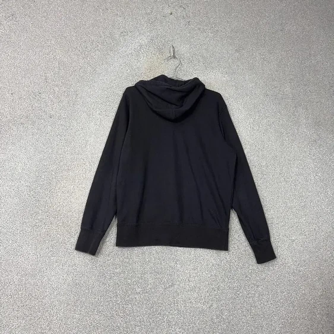 나이키 빈티지 프린팅 블랙 후드티 L 상품이미지2