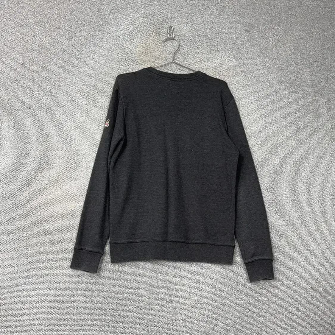 캉골 프린팅 로고 남성 딥 그레이 캐주얼 맨투맨 M 상품이미지2