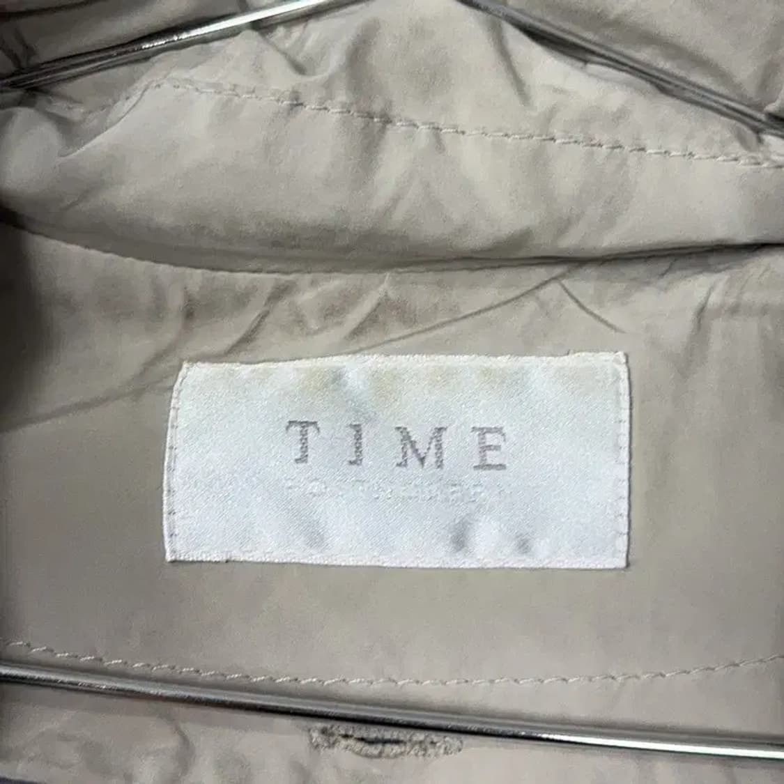 한섬 타임 여성 베이지 트렌치 코트 100 상품이미지5