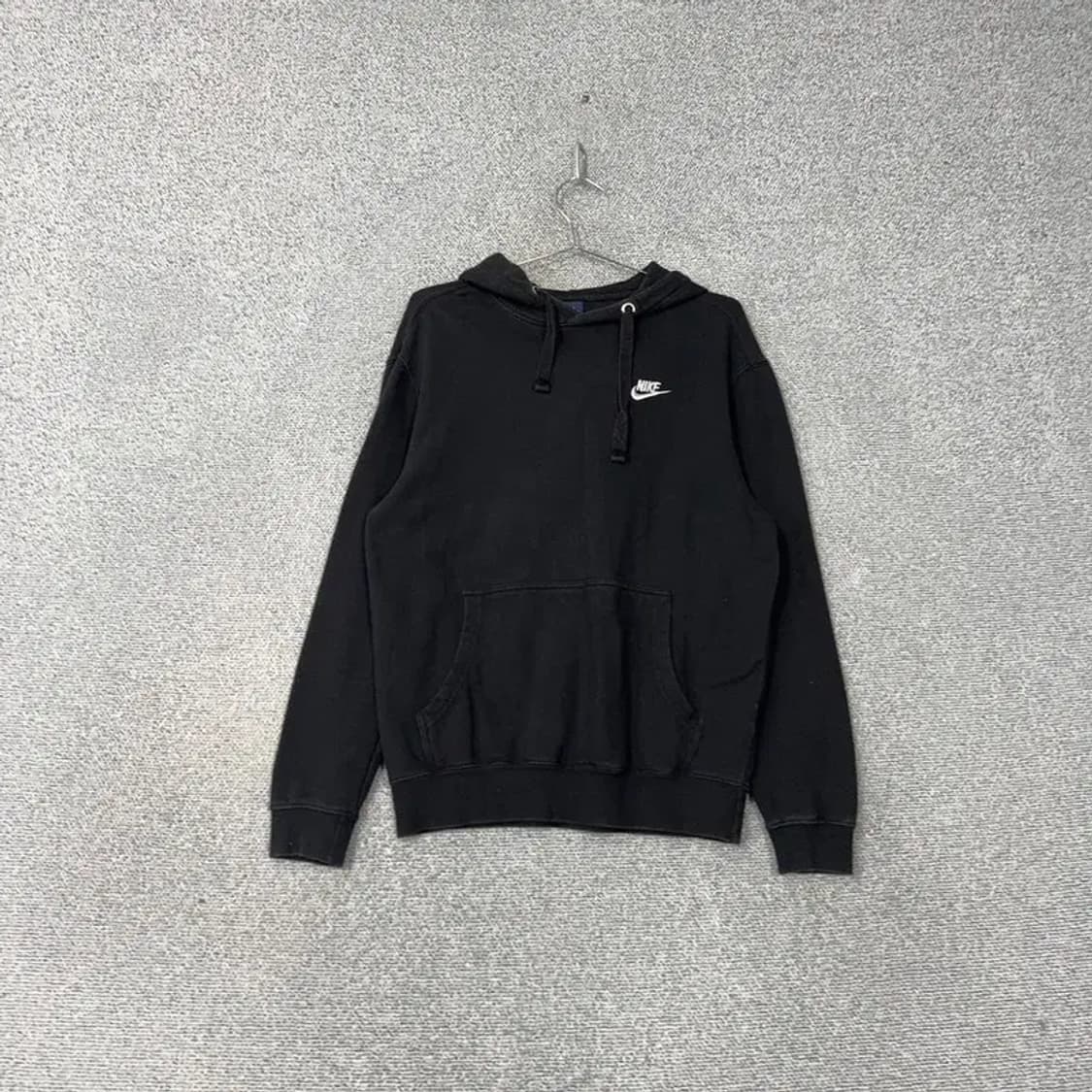 나이키 스우시 블랙 후드티 S 상품이미지1