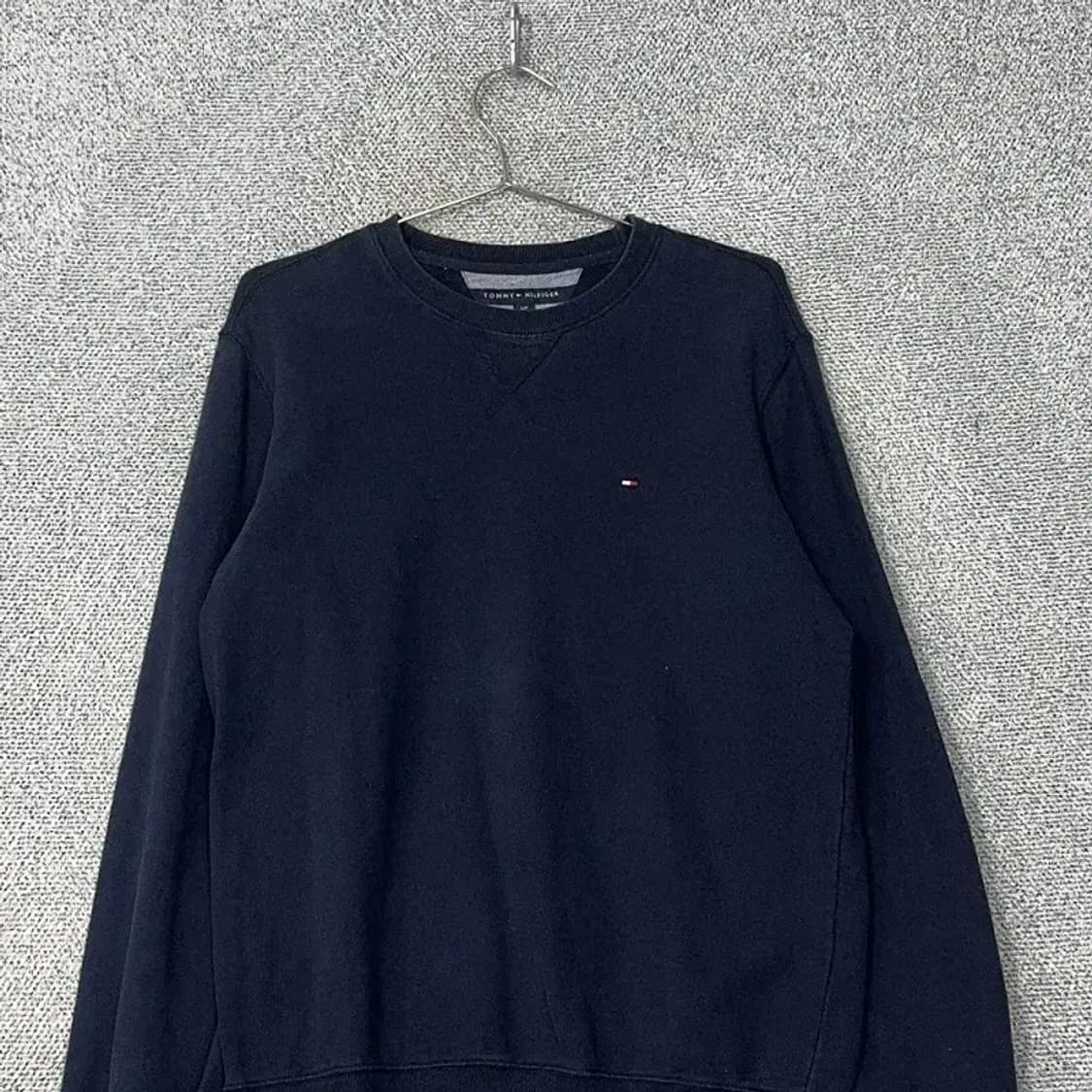 타미힐피거 로고 네이비 맨투맨 S 상품이미지3