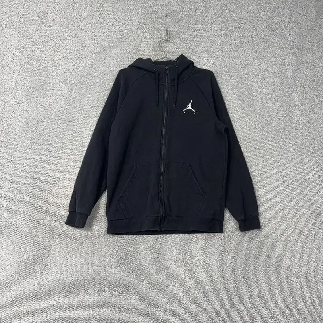 조던 점프맨 로고 블랙 후드집업 M 상품이미지1