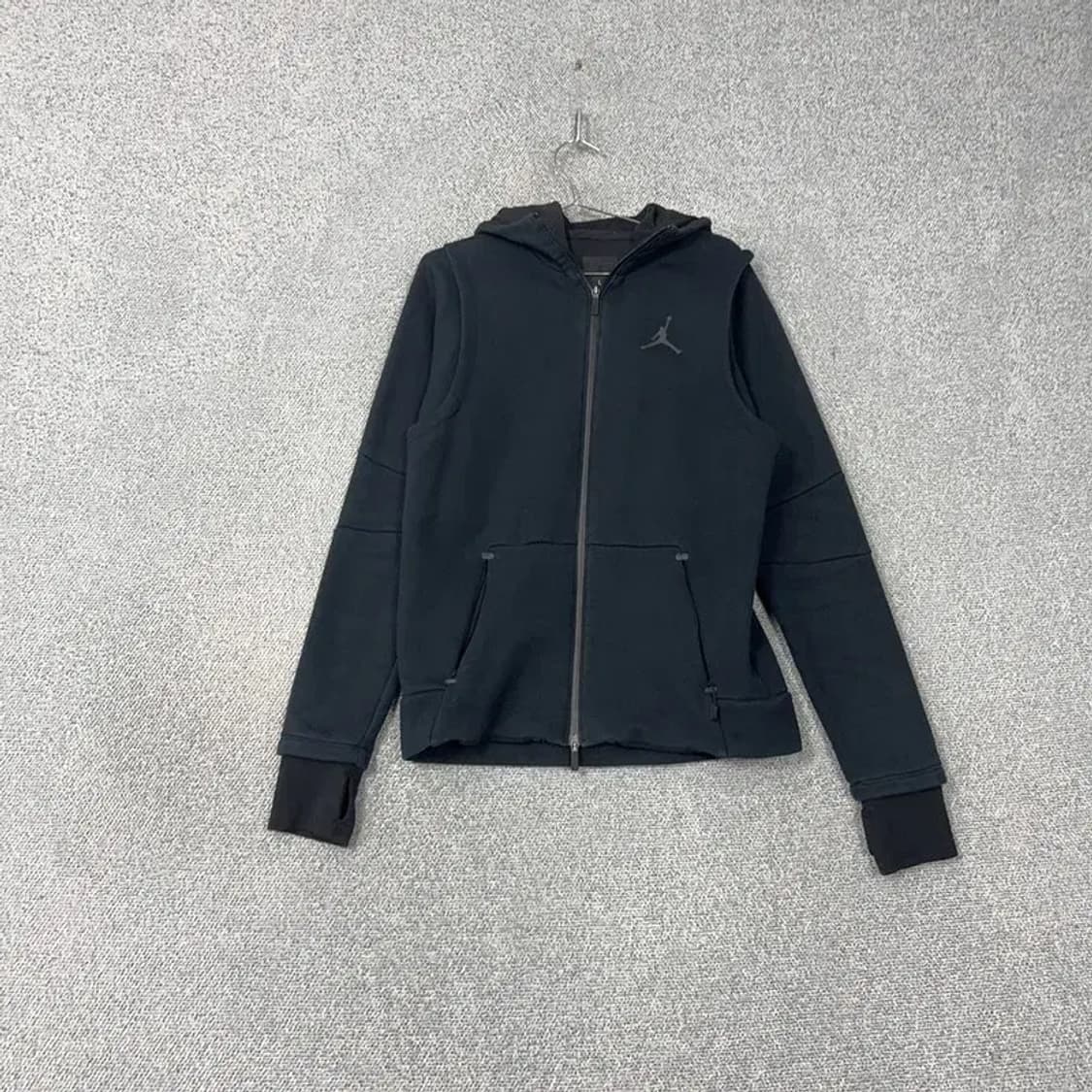 조던 블랙 로고 후드집업 L 상품이미지1