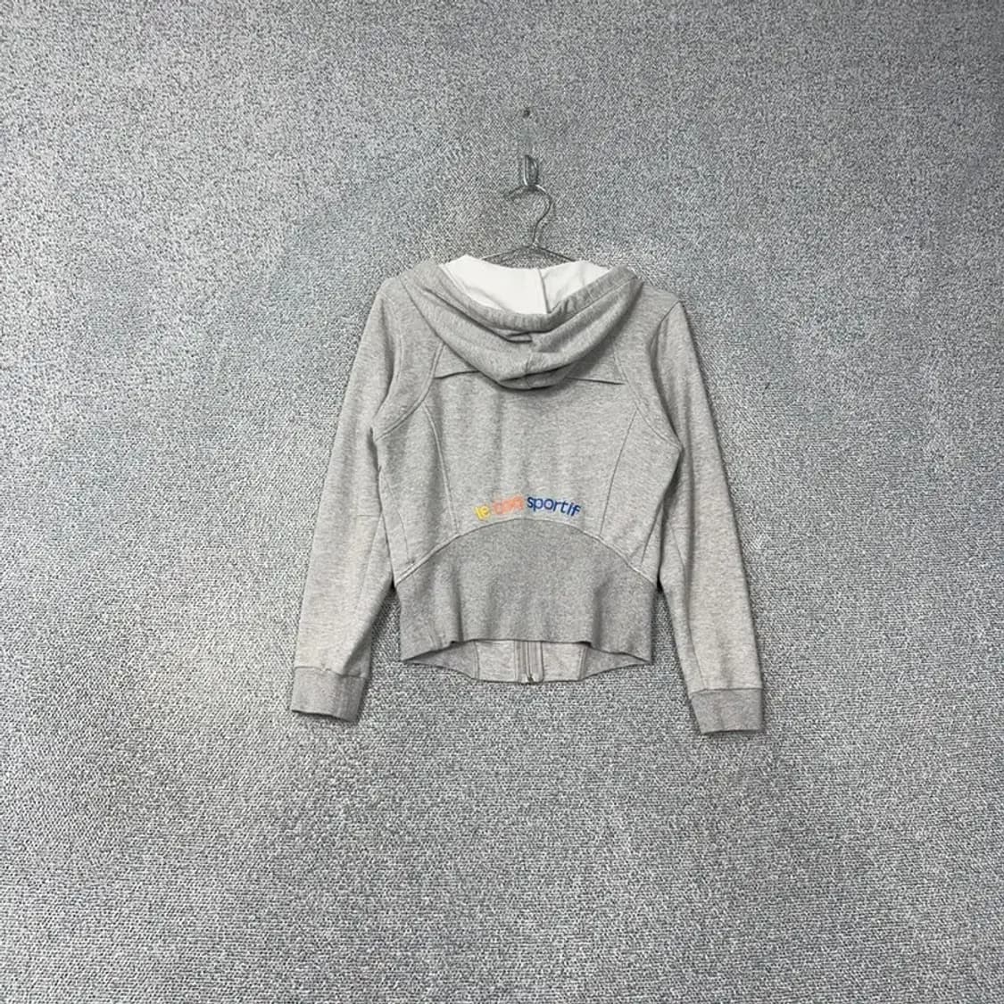 르꼬끄 여성 라이트 그레이 후드집업 85 상품이미지2