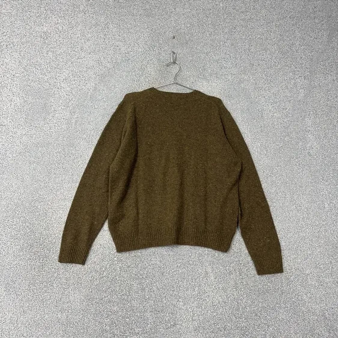 유니클로 카키 울 니트 L 상품이미지2