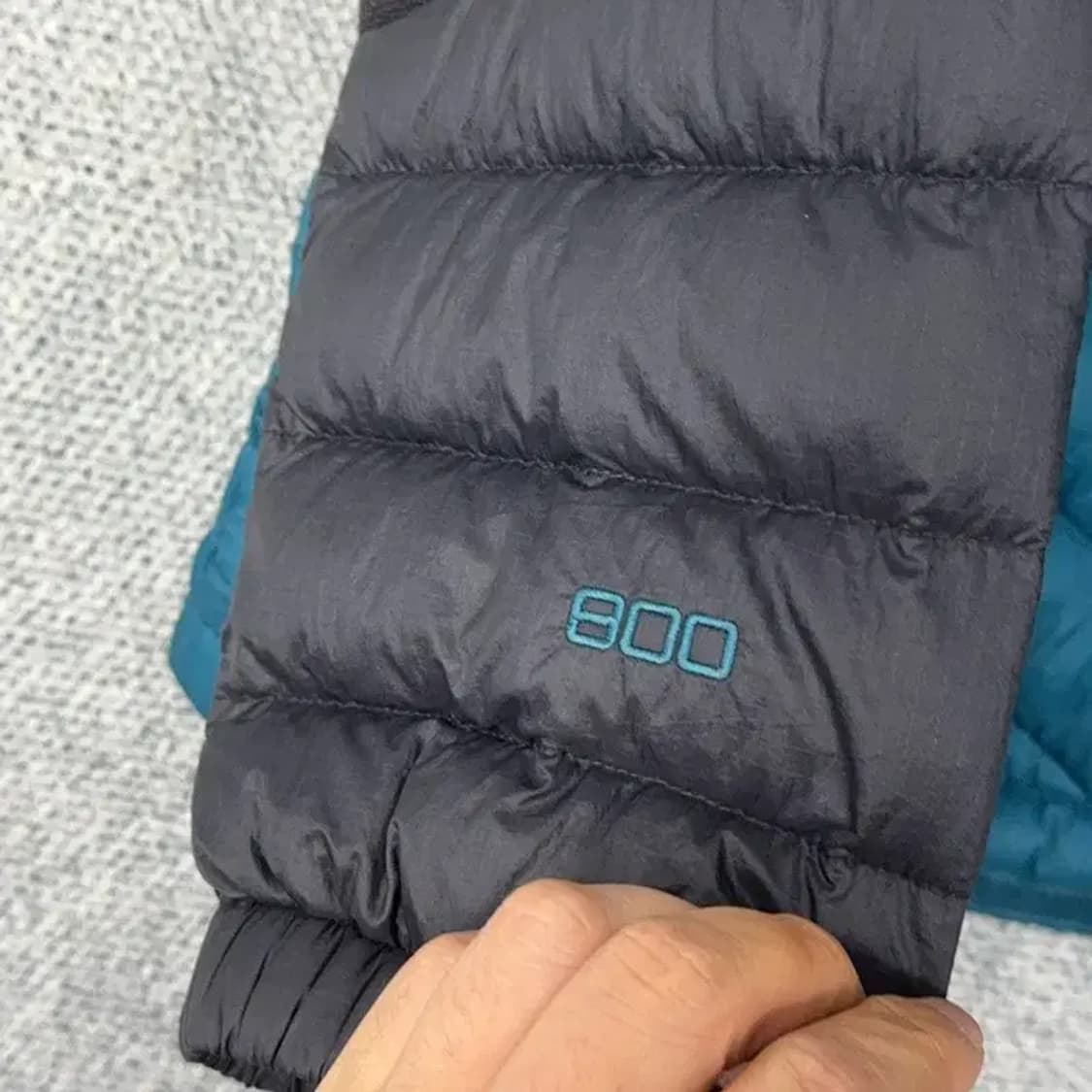 K2 구스다운 등산 경량 블루 패딩 110 상품이미지4