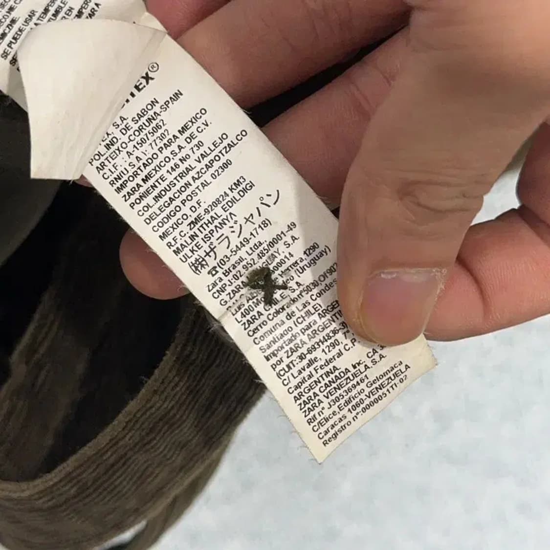 자라 코듀로이 여성 벨티드 자켓 S 상품이미지6