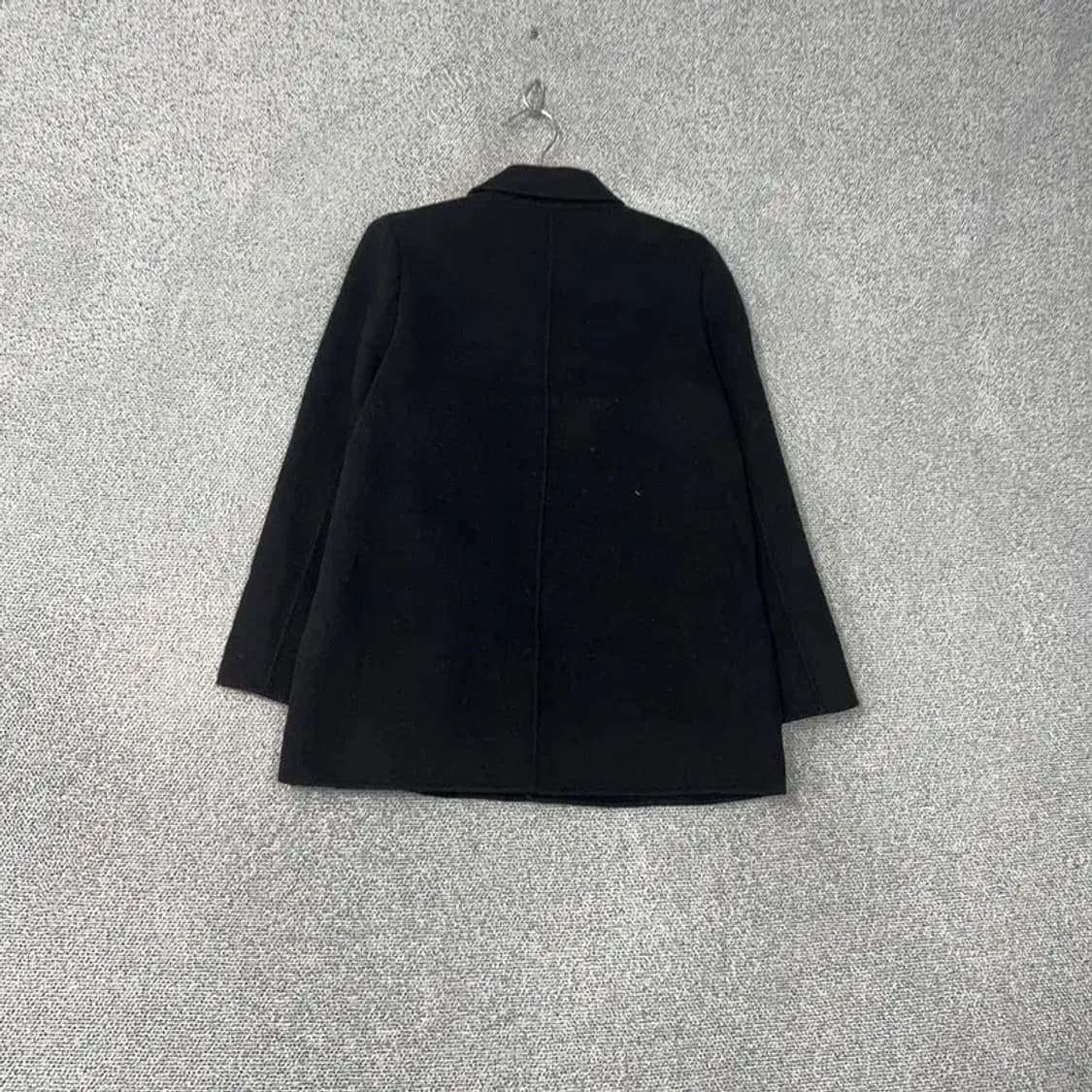 엘르 울 3버튼 블랙 코트 85-94-165 상품이미지2