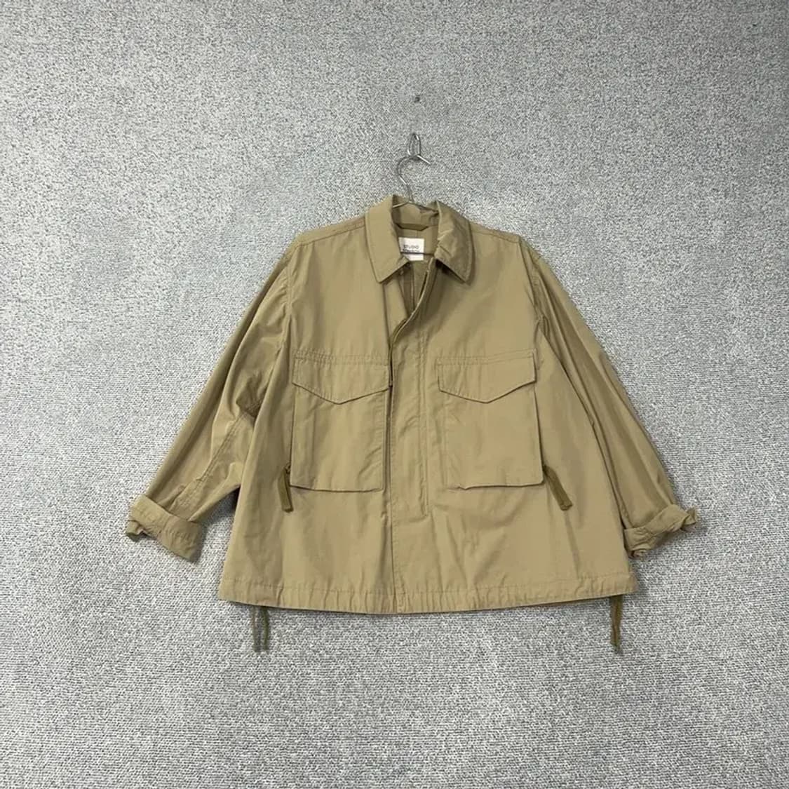 스튜디오톰보이 오버핏 베이지 자켓 FREE 상품이미지1