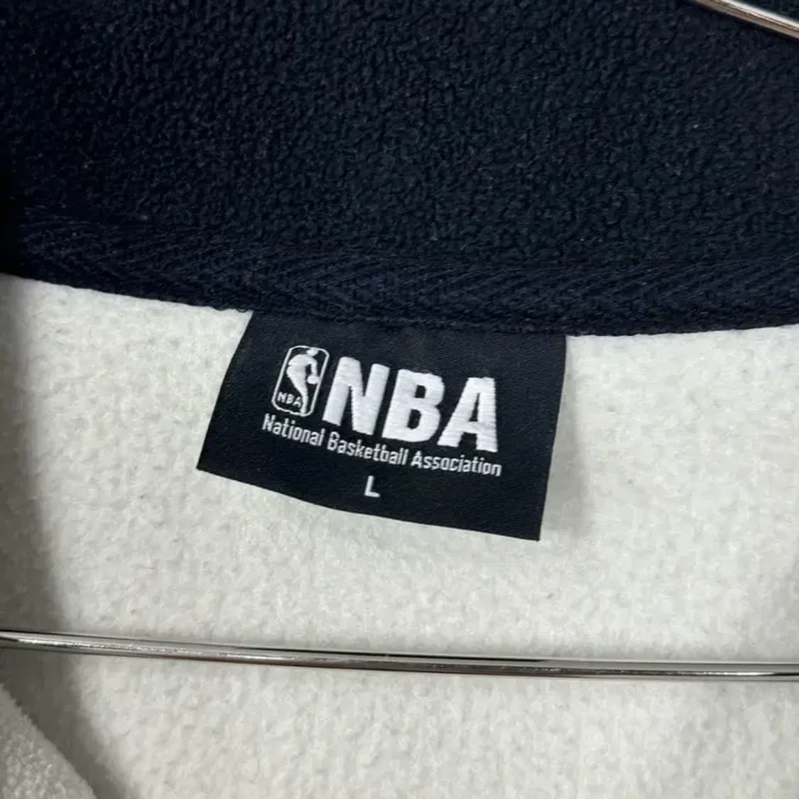 NBA 골든 스테이트 로고 반집업 맨투맨 L 상품이미지5