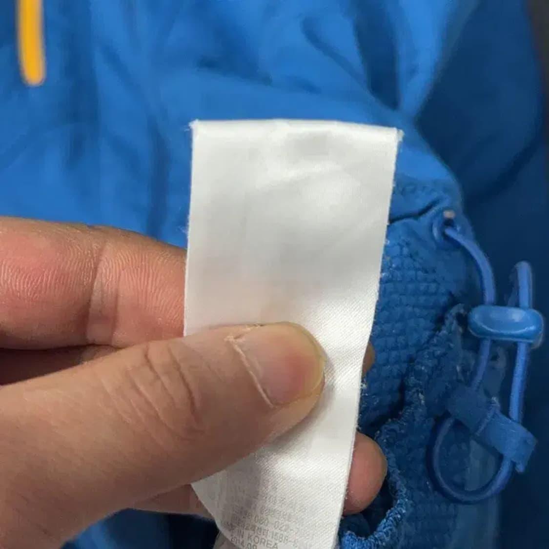 아디다스 오리지날 로고 블루 트랙 삼선 바람막이 105 상품이미지4