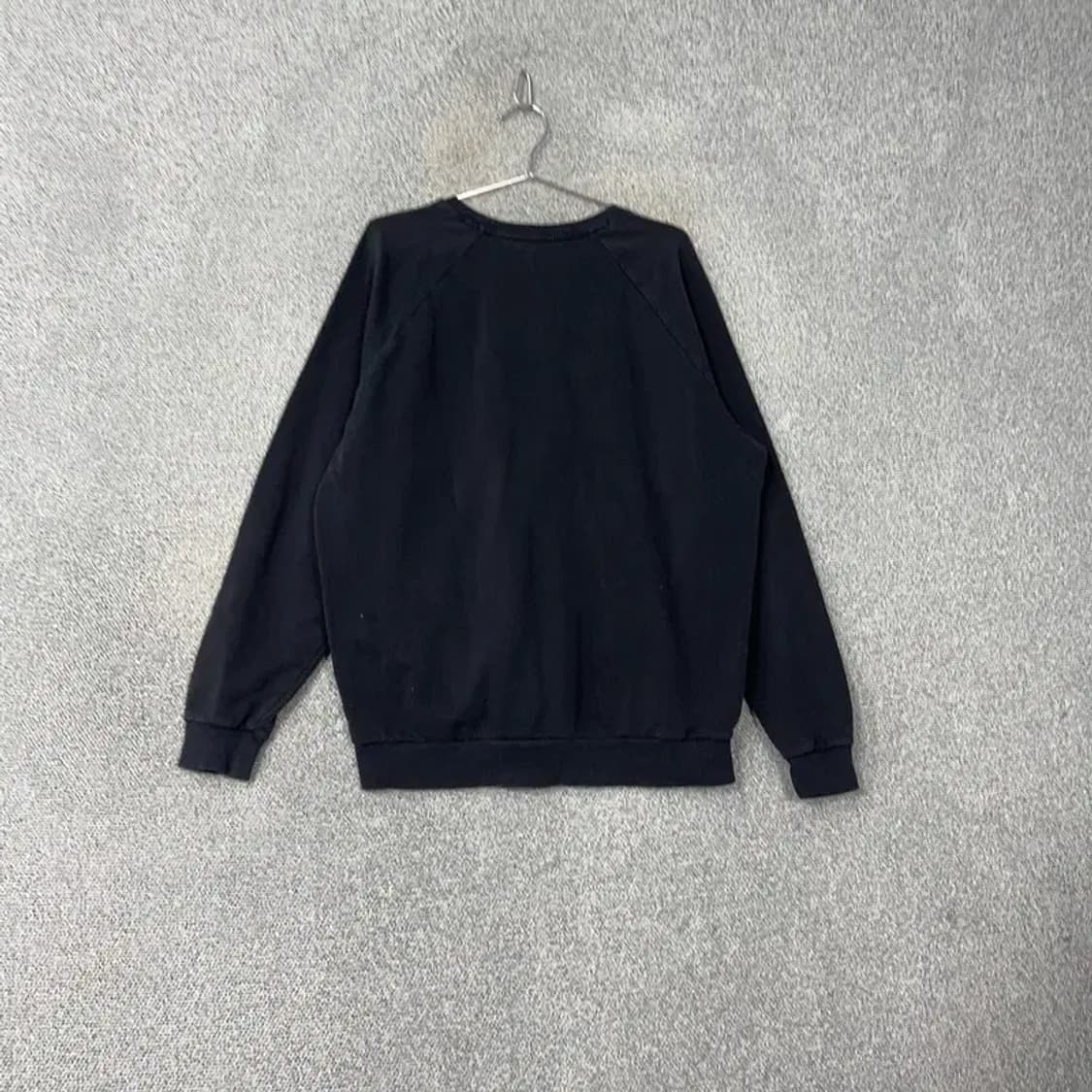 언더아머 심플 로고 블랙 맨투맨 XXL 상품이미지2