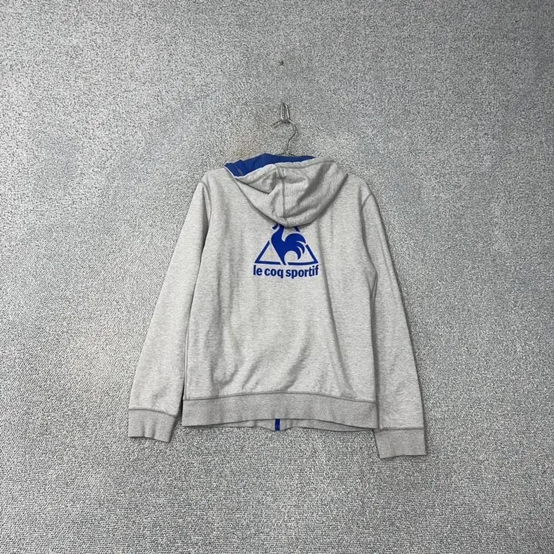 르꼬끄 스포츠 남성 로고 캐주얼 그레이 후드집업 95 상품이미지2