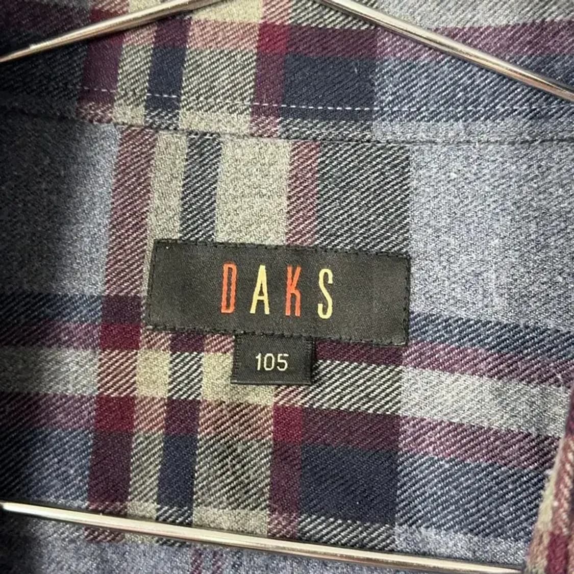 닥스 남성 캐주얼 체크 셔츠 남방 105 상품이미지3