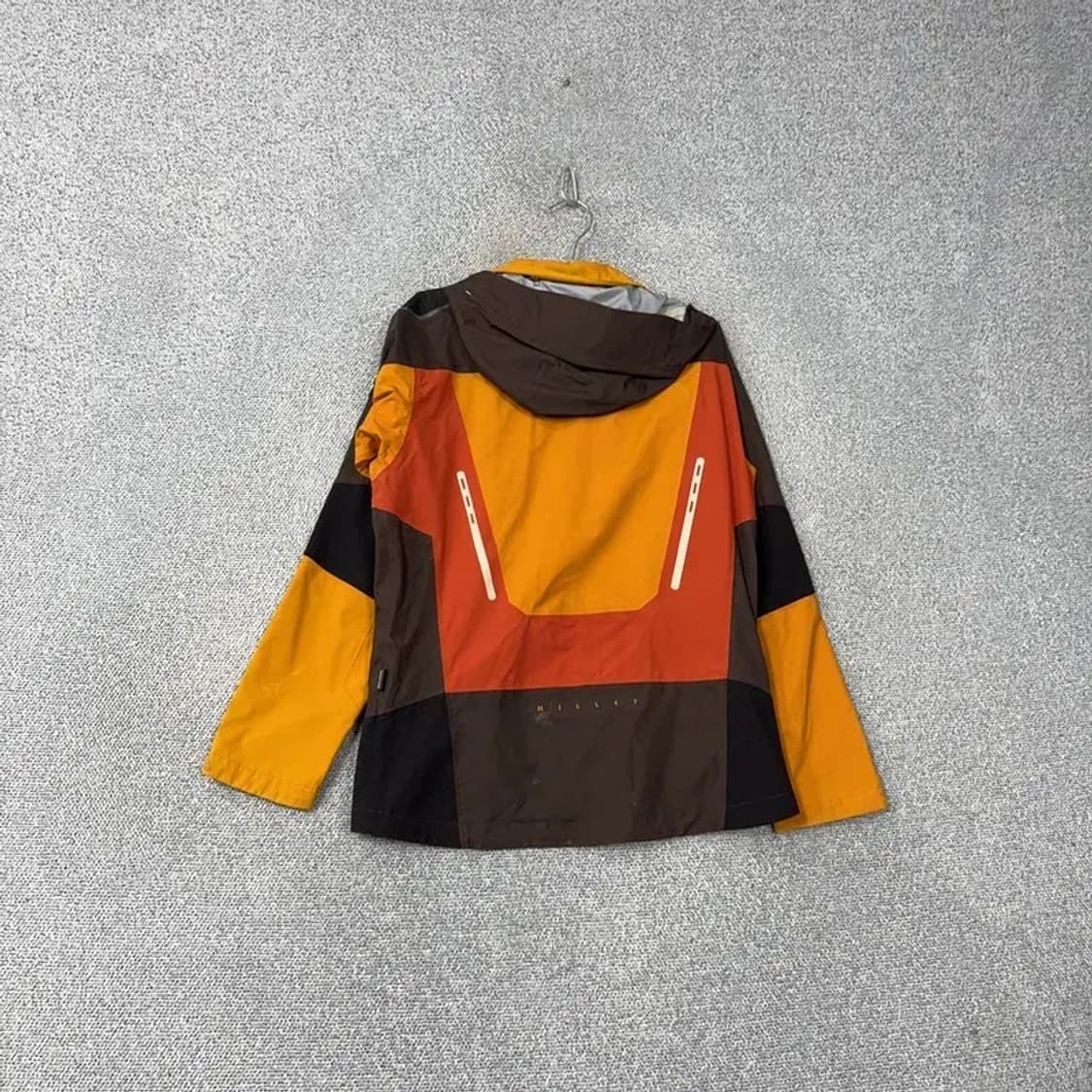 밀레 드라이엣지 오렌지 멀티컬러 기능성 운동 등산 바람막이 100 상품이미지2