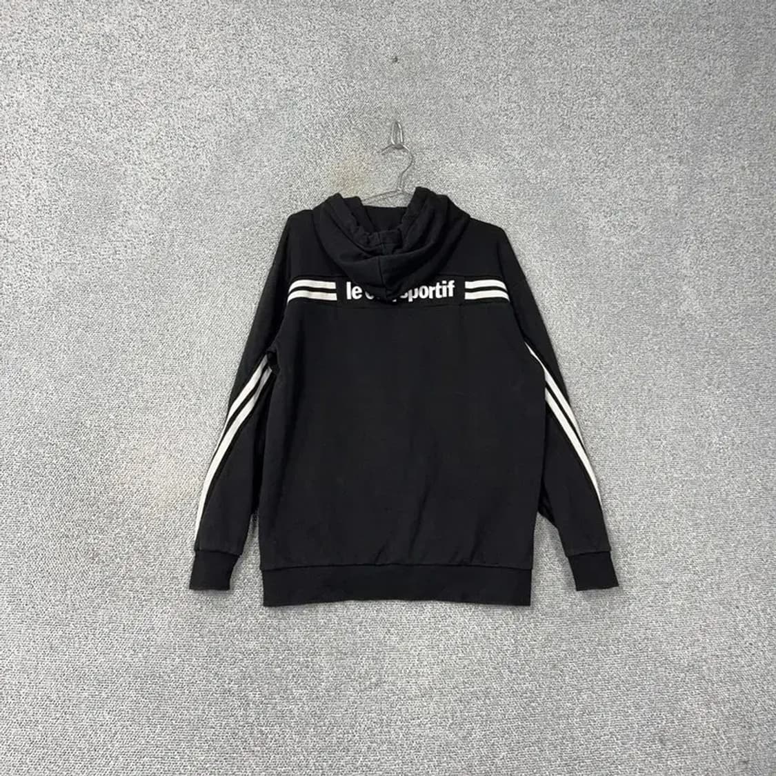 르꼬끄 캐주얼 로고 블랙 후드티 M 상품이미지2