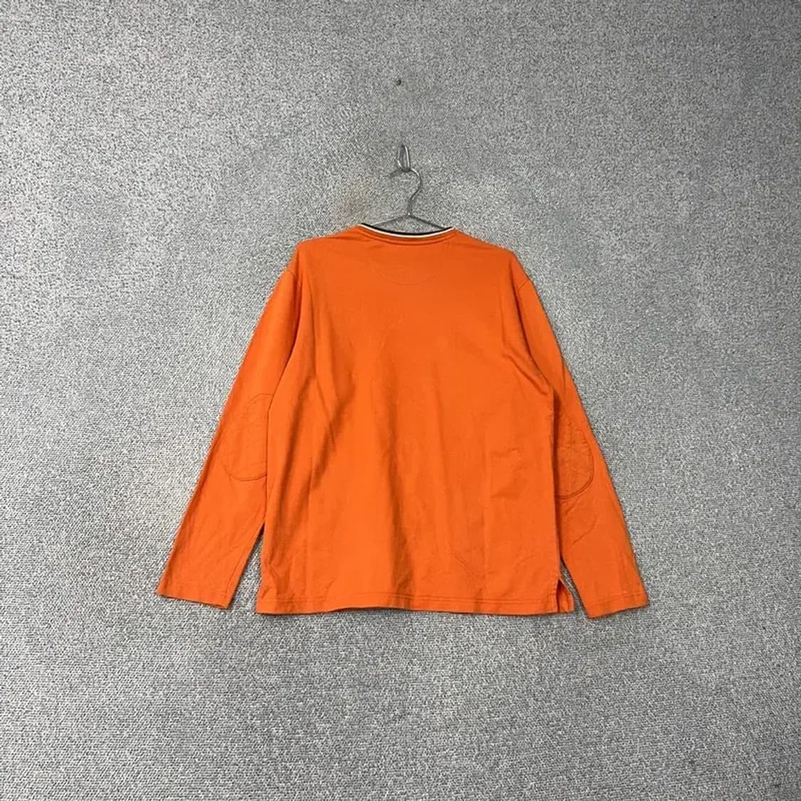 빈폴 오렌지 자수 로고 롱슬리브 긴팔티 100 상품이미지2