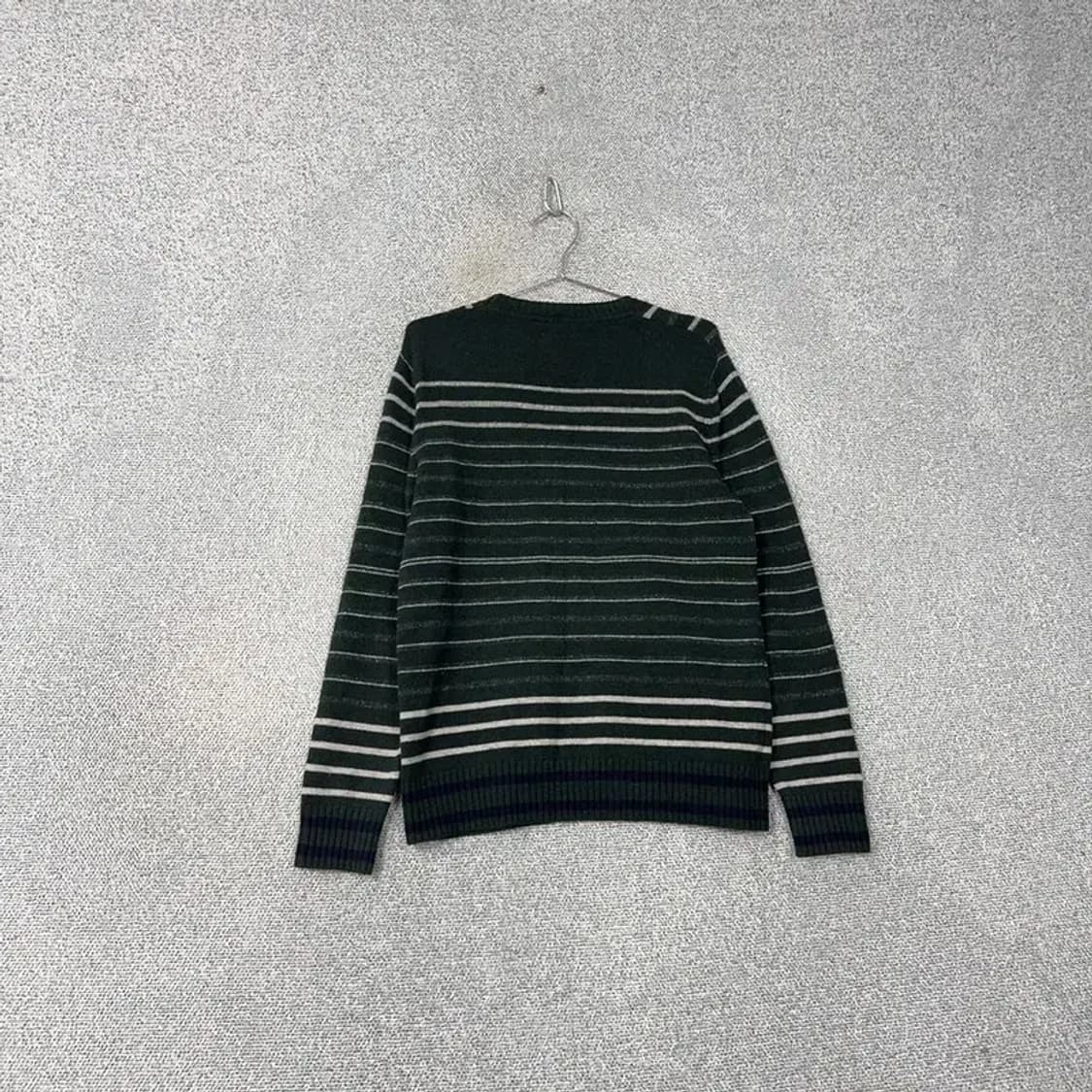 해지스 클래식 캐주얼 스트라이프 울 니트 100 상품이미지2