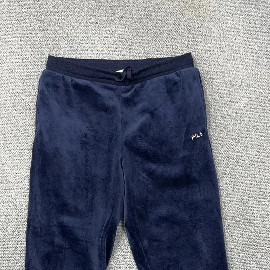 휠라 여성 밴딩 벨벳 트레이닝 팬츠 95 상품이미지3