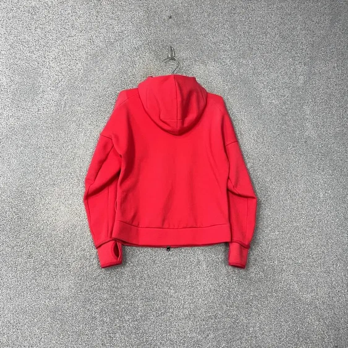 아디다스 레드 코랄 기능성 폴리 후드집업 M 상품이미지2