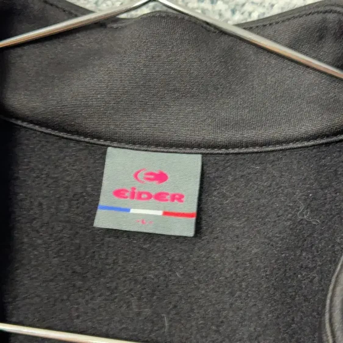 아이더 로고 기능성 등산 운동 반집업 긴팔티 L 상품이미지3