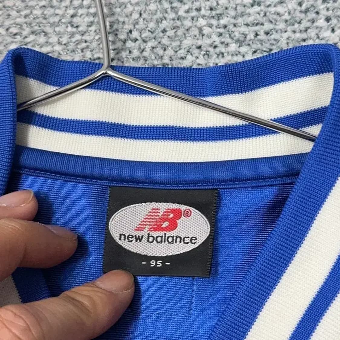 뉴발란스 빈티지 블루 스타디움 져지 95 상품이미지3