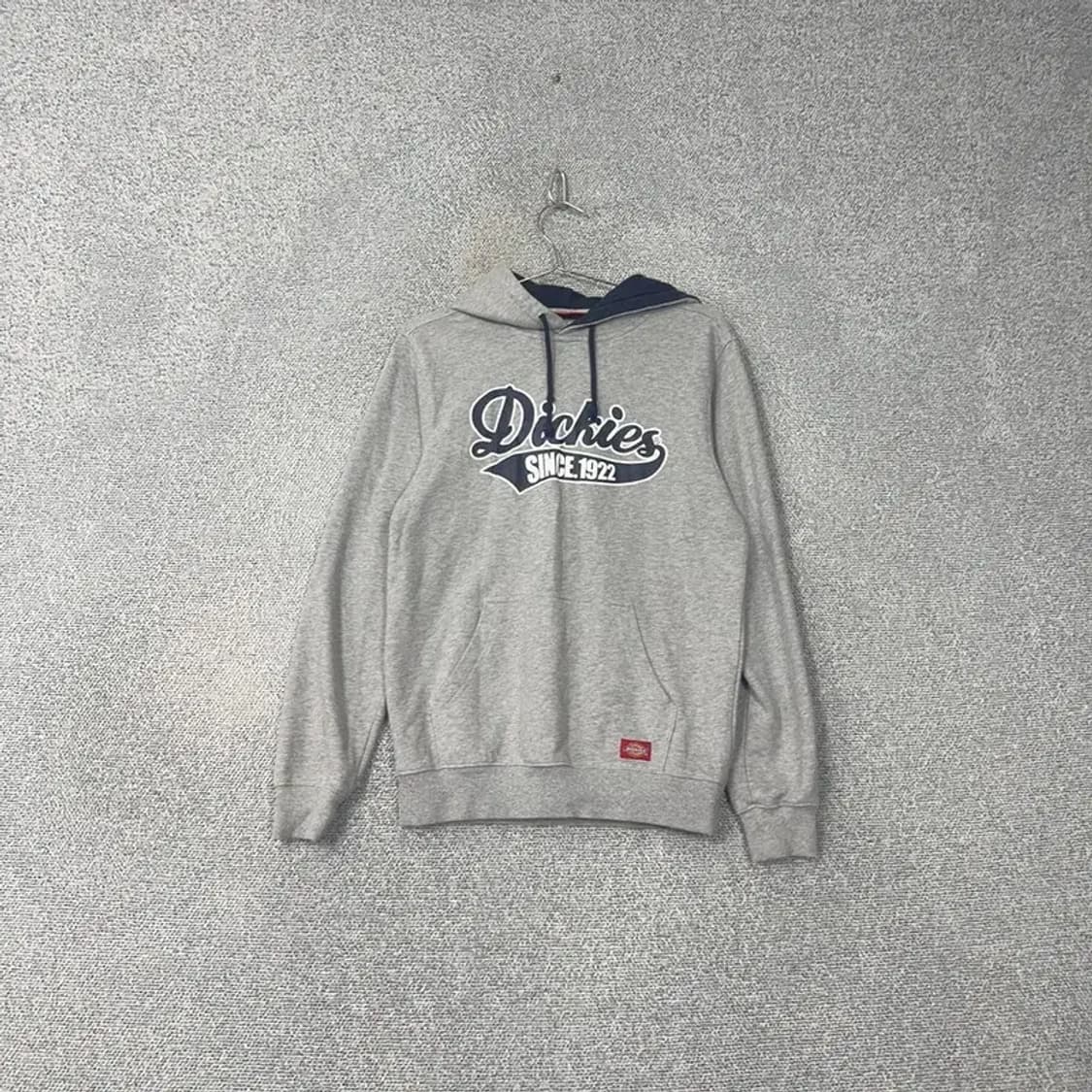 디키즈 프린팅 그레이 후드티 S 상품이미지1