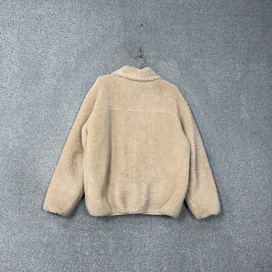 파르티멘토 베이지 플리스 양털 후리스 집업 L 상품이미지2