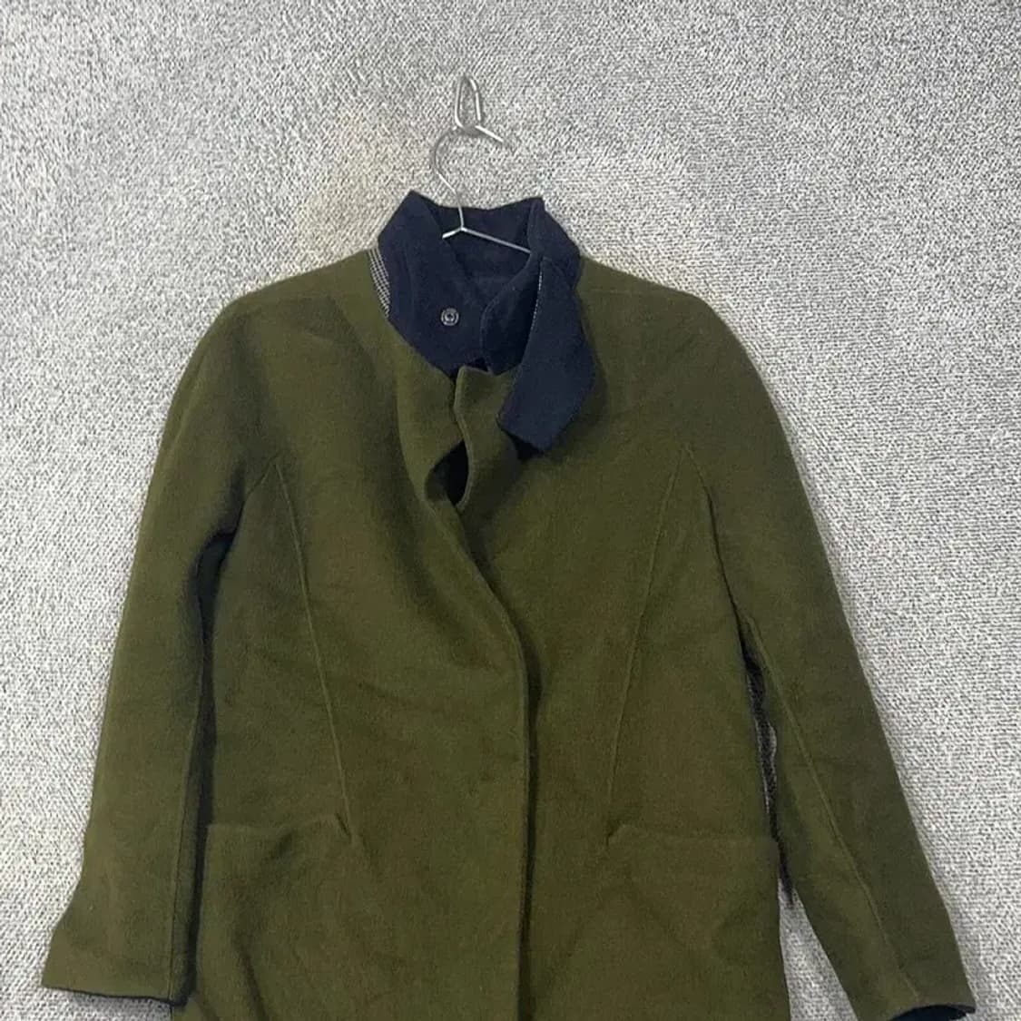 시스템 한섬 여성 울 카키 클래식 코트 82-94-160 상품이미지3