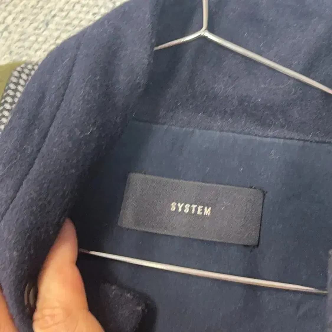 시스템 한섬 여성 울 카키 클래식 코트 82-94-160 상품이미지5