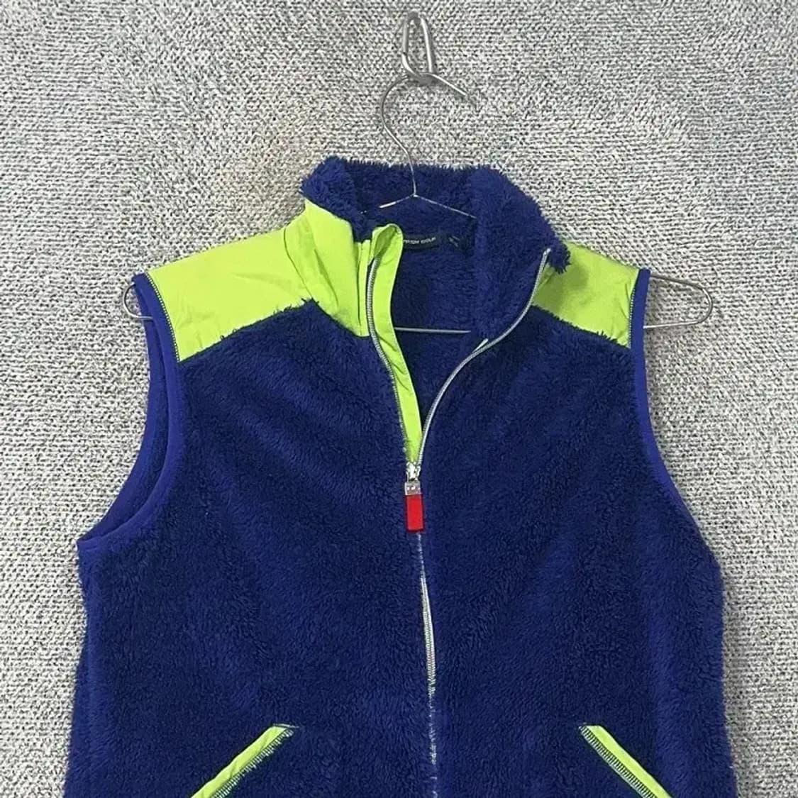 폴로 랄프로렌 여성 골프 양털 후리스 집업 조끼 S 상품이미지3
