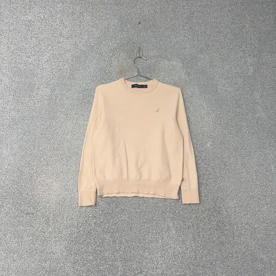 노티카 캐주얼 심플 로고 여성 니트 L 상품이미지1