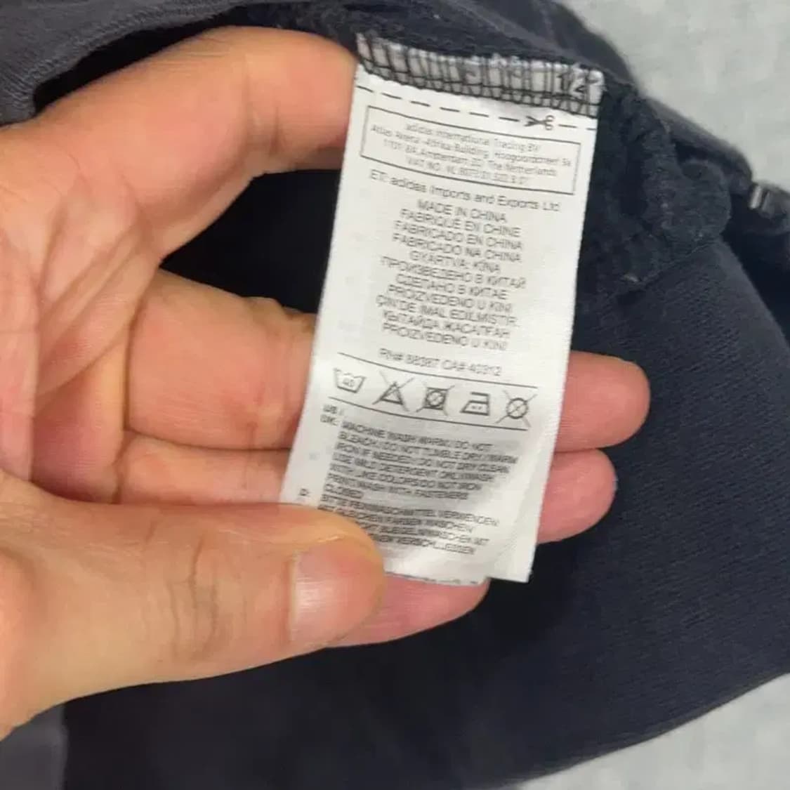 아디다스 오리지날 로고 삼선 후드집업 M 상품이미지4