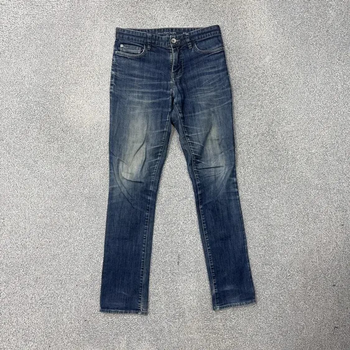 캘빈클라인 빈티지 워싱 청바지 데님팬츠 30 상품이미지1