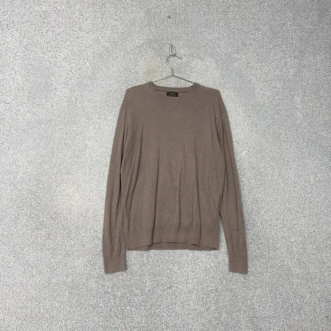 자라 남성 캐주얼 코튼 캐시미어 니트 XL 상품이미지1