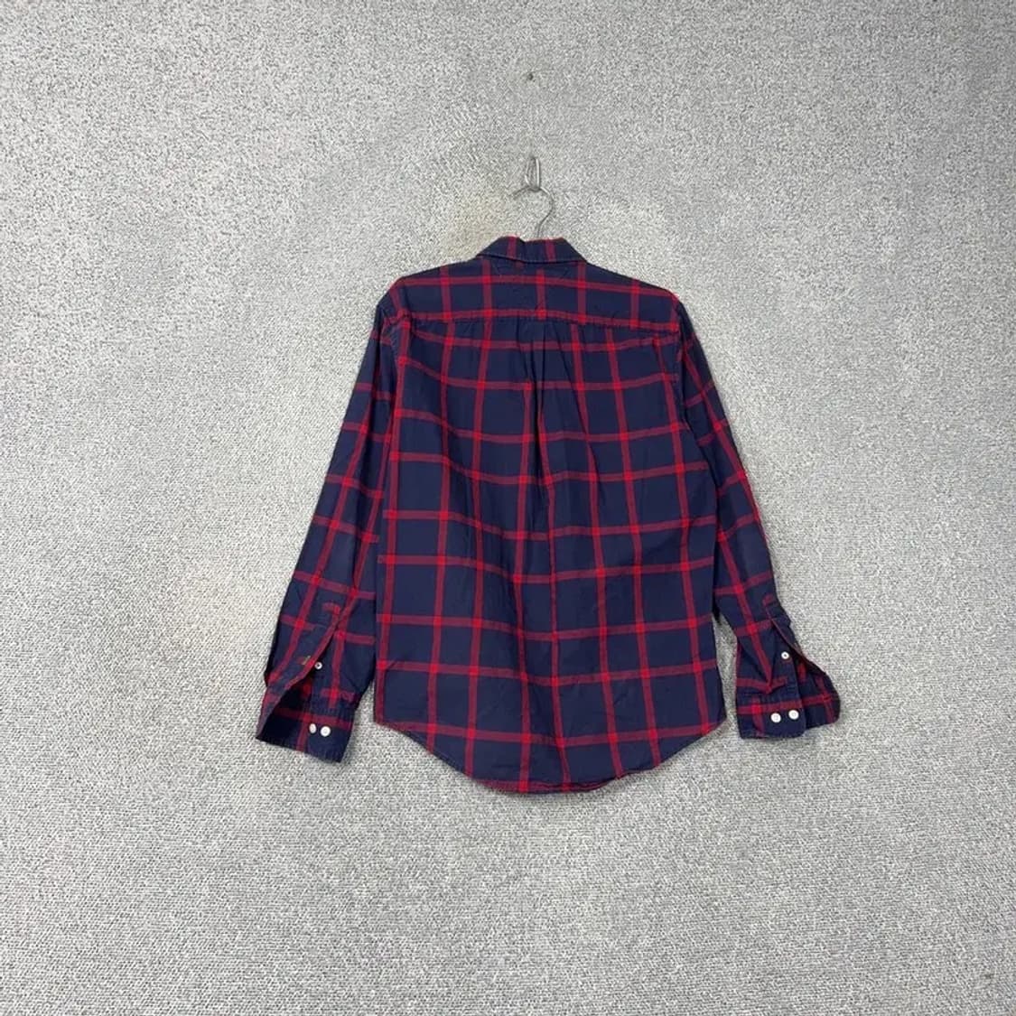 타미힐피거 로고 남성 레드 체크 셔츠 M 상품이미지2