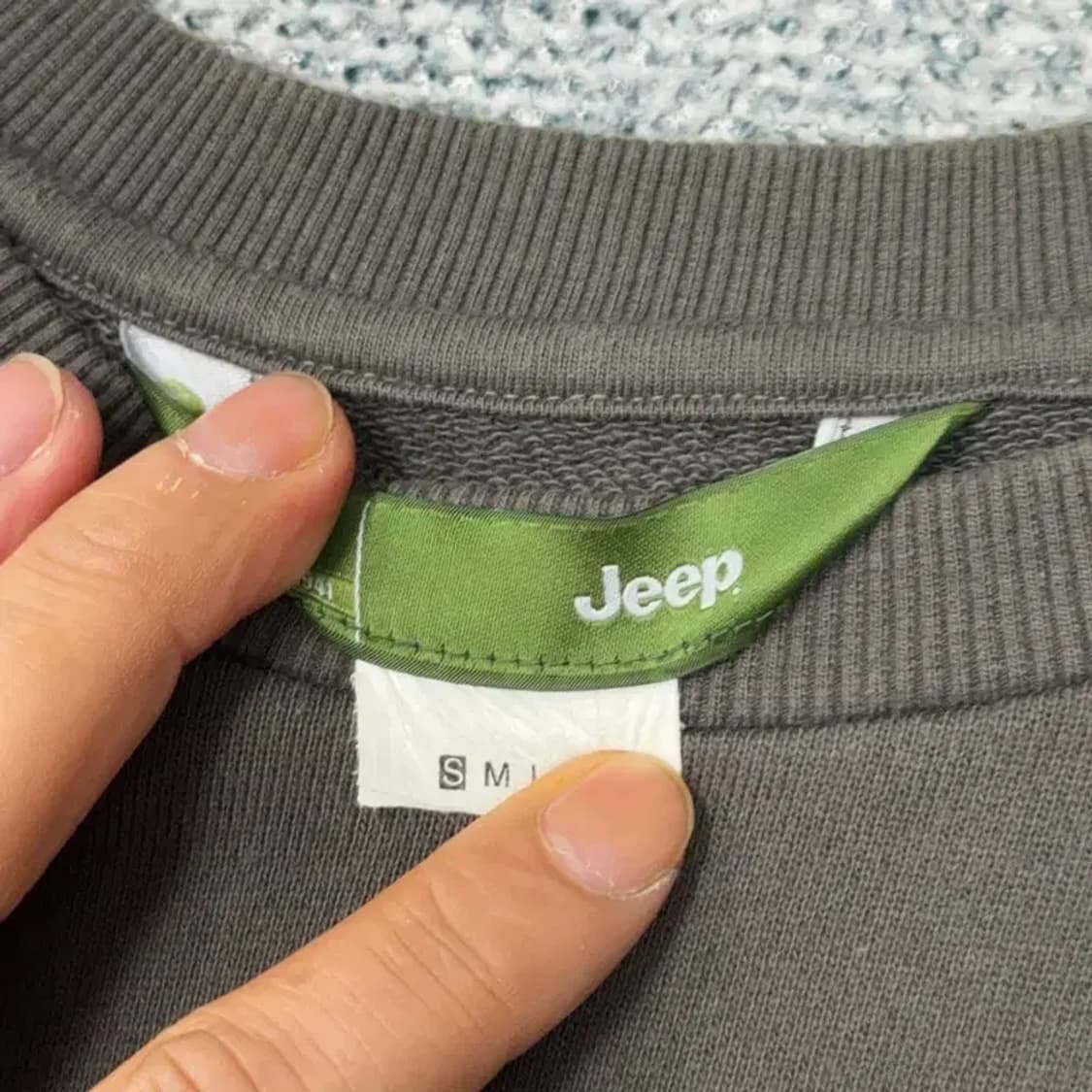 지프 빈티지 성조기 프린팅 맨투맨 S-M 상품이미지3