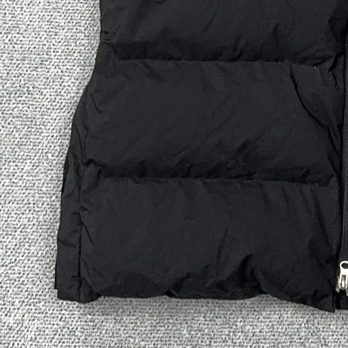 아이더 블랙 로고 오리털 덕다운 롱패딩 M 상품이미지3