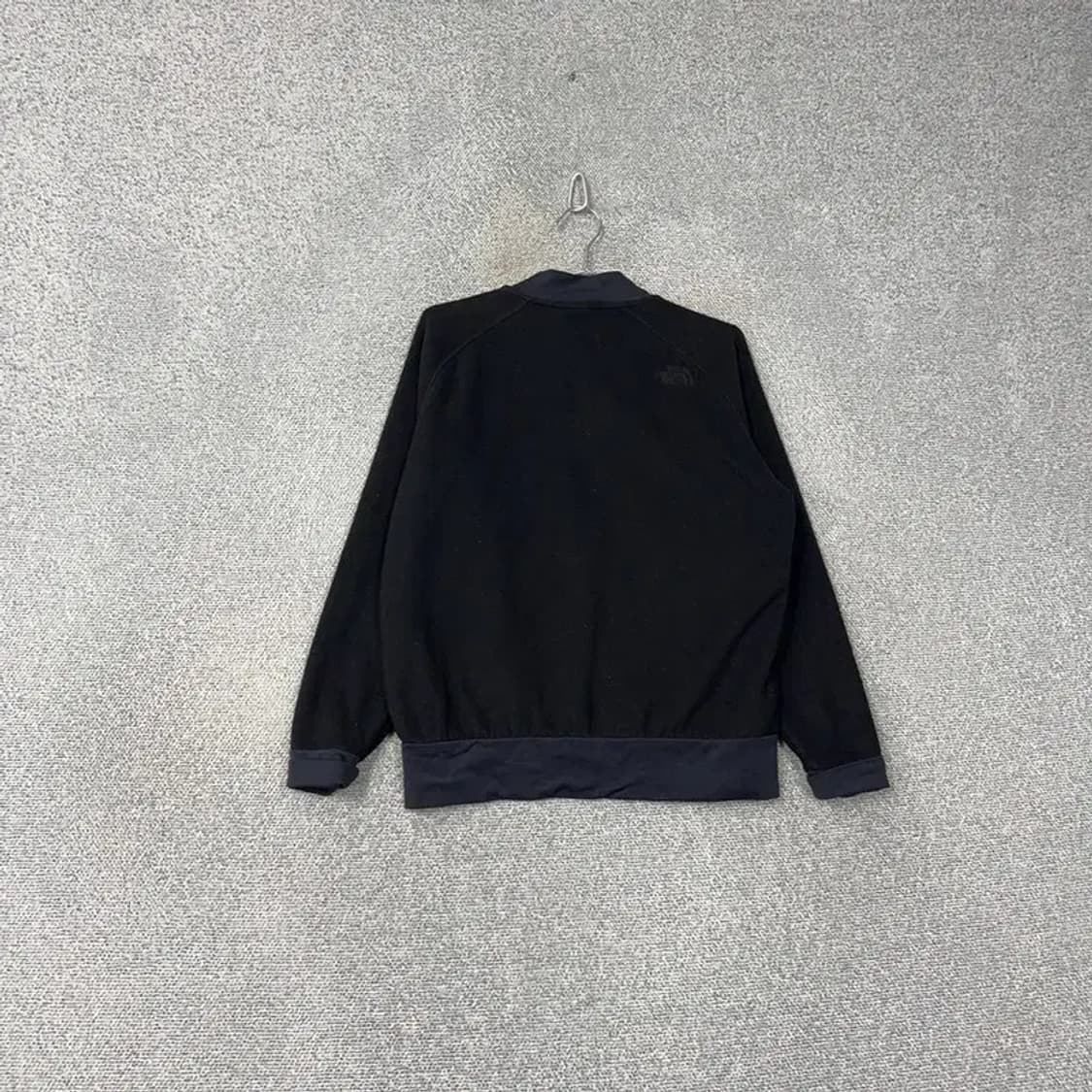 노스페이스 블랙 양털 뽀글이 후리스 블루종 집업 95 상품이미지2