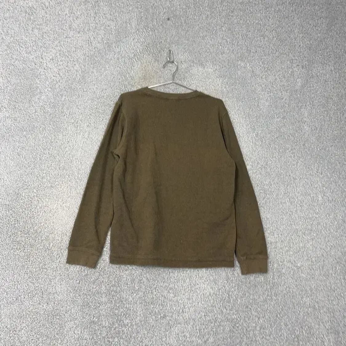 버커루 카키 로고 빈티지 롱슬리브 긴팔티 L 상품이미지2