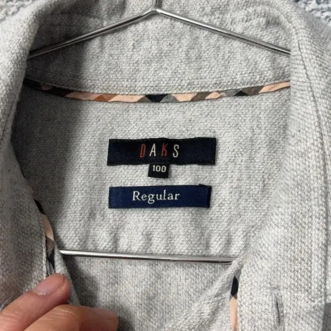 닥스 레귤러핏 캐시미어 셔츠 100 상품이미지3