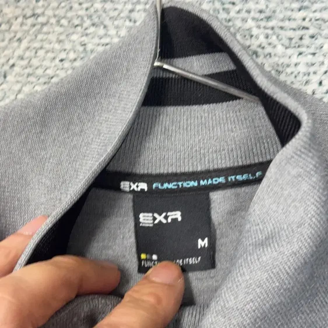 EXR 남성 그레이 트랙탑 져지 M 상품이미지4