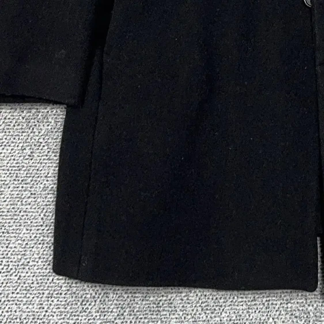 지오지아 캐주얼 남성 블랙 클래식 울 코트 105 상품이미지3