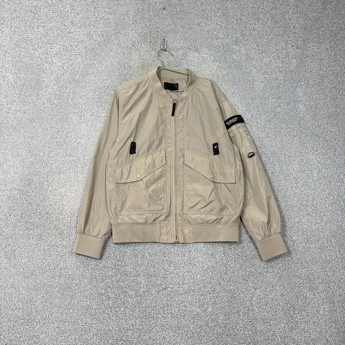 프랭크 스토어 남성 테크웨어 딥 베이지 블루종 자켓 105 상품이미지1