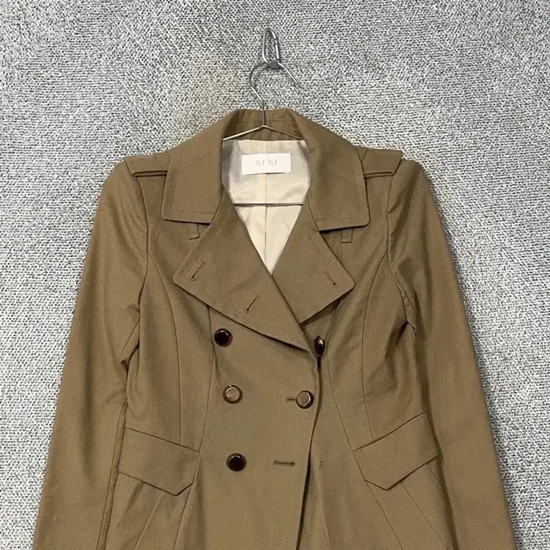 SJSJ 캐주얼 브라운 트렌치코트 90 상품이미지3