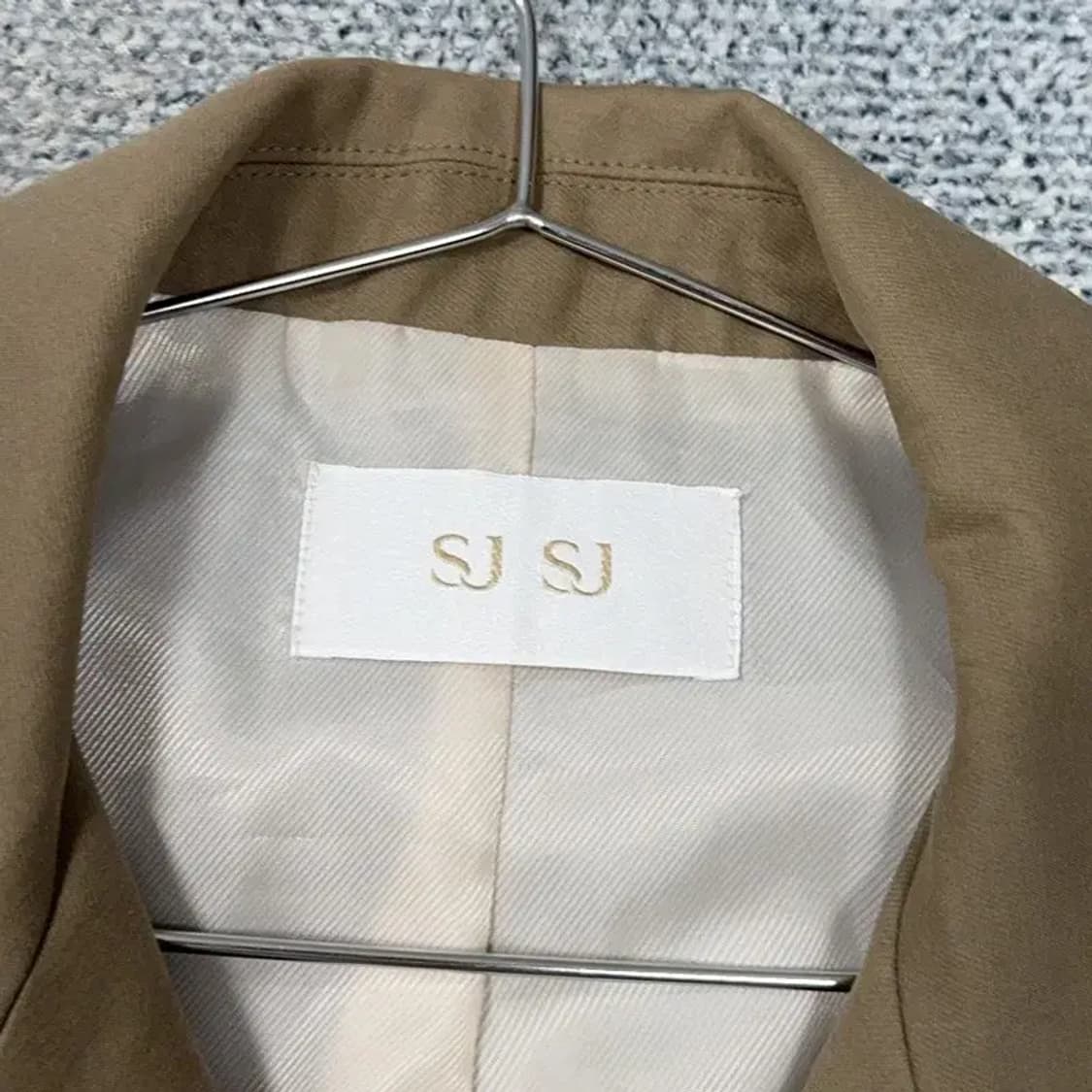 SJSJ 캐주얼 브라운 트렌치코트 90 상품이미지5