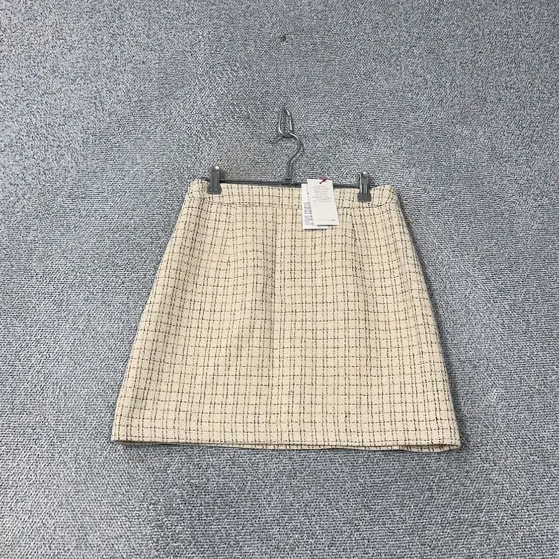 [새상품] 스파오 체크 베이지 미니스커트 27 상품이미지2