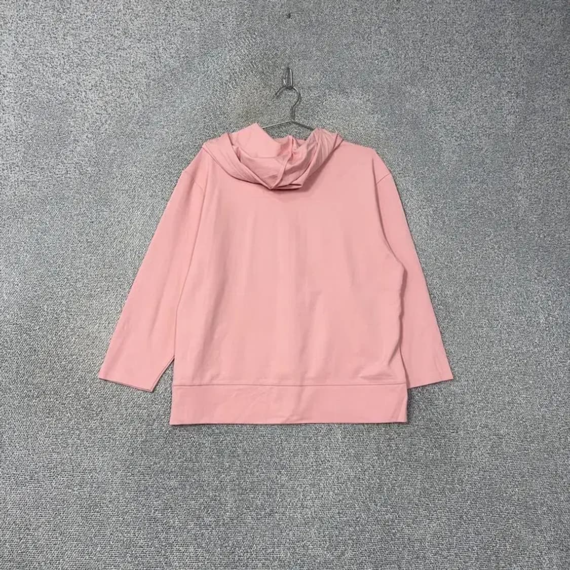 엘르 진스 캐주얼 핑크 후드티 90 상품이미지2